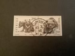 VILDA DJUR 2 1993 facit nr 1774 SX LYXST PAR TANUMSHEDE