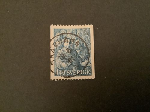 PILO 1961 facit nr 523 PRAKTST SKÄRHAMN