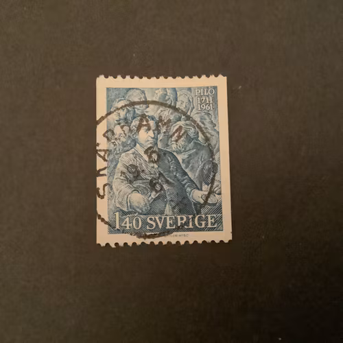 PILO 1961 facit nr 523 PRAKTST SKÄRHAMN