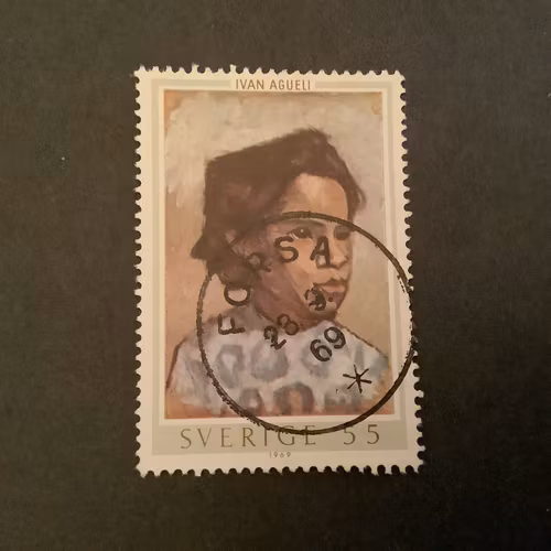 IVAN AGUELI 1969 facit nr 657 PRAKTST FORSA
