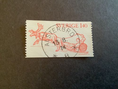 LAPPONIA 1972 facit nr 777 LYXST ALSTERBRO
