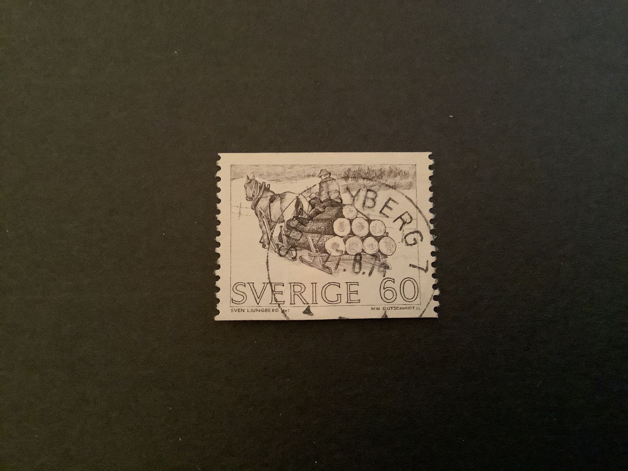 SMÅLÄNDSK TIMMERFORA facit nr 729 V1 PRAKTST SUNDBYBERG 7
