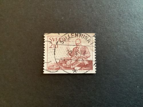 SKRÄDDARE 1977 facit nr 992 LYXST SOLLENTUNA 1