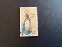 FOLKDRÄKTER 1979 facit nr 1108 lyxstämplat UPPSALA 18