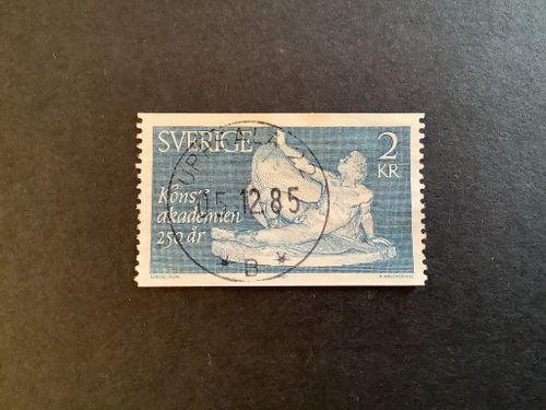 KONSTAKADEMIEN 1985 facit nr 1364 LYXST UPPSALA 22