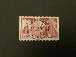 BYGGNADSVÅRDSÅRET 1975 facit nr 928 LYXST VRETSTORP