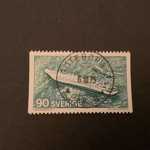 VAKA VÄRNA HJÄLPA facit nr 934 LYXST GÖTEBORG 3