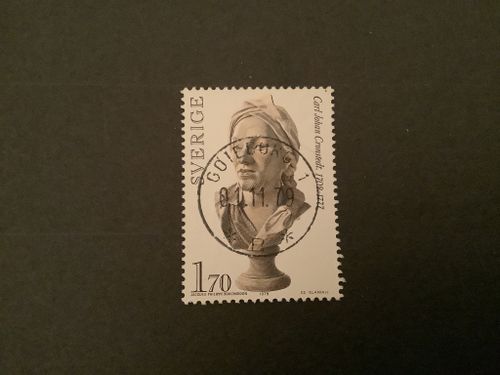 SVENSK ROKOKO 1979 facit nr 1098 LYXST GÖTEBORG 1