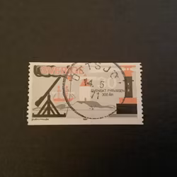 FYRVÄSENDE 300 ÅR 1969 facit nr 679 LYXST OTTSJÖ(N)