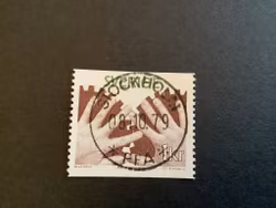 ARBETARSKYDD facit nr 982 lyxstämplat STOCKHOLM 1