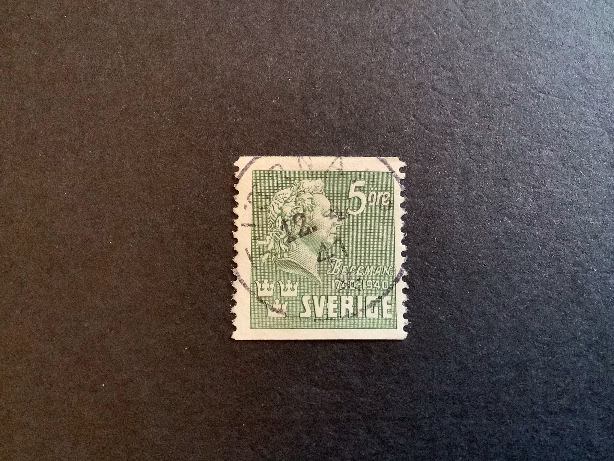 BELLMAN facit nr 324 A PRAKTST TJÖRNARP