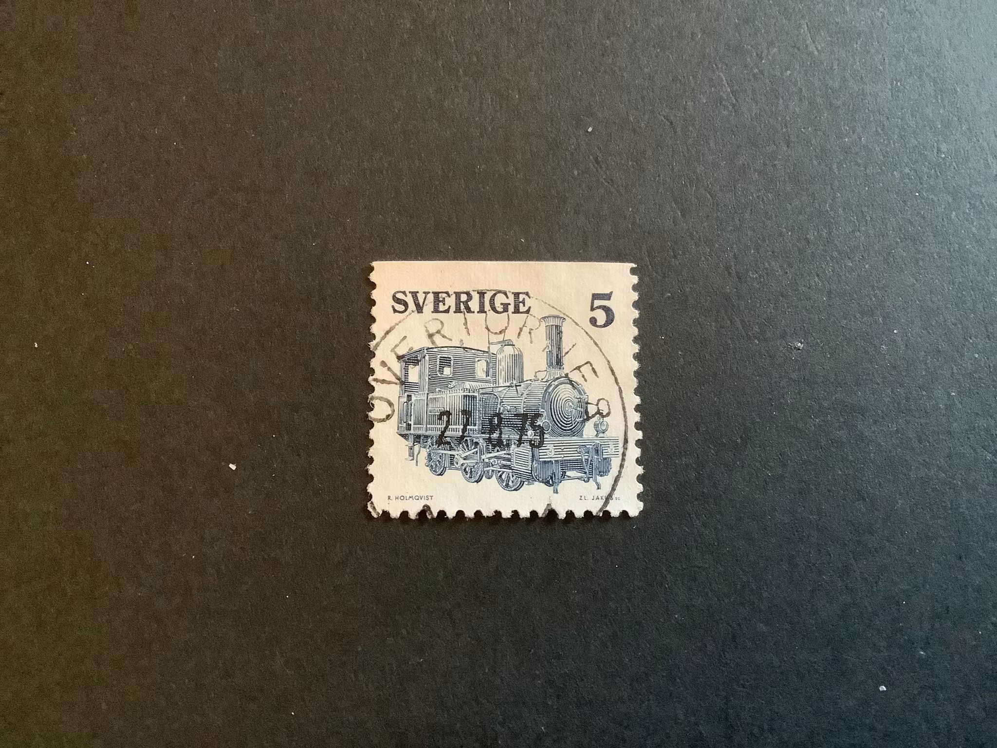 Ånglok facit nr 936 B1 lyxstämplat ÖVERTORNEÅ