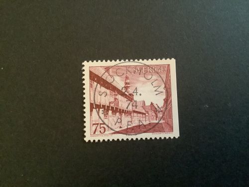 Ystad facit nr 866 B2 lyxstämplat STOCKHOLM P.F.A