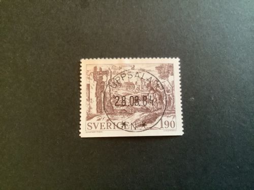 ÄLDRE STÄDER 1984 facit nr 1314 lyxstämplat UPPSALA 1