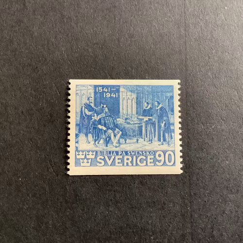 BIBELN facit nr 329 POSTFRISKT MÄRKE