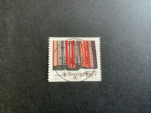 HEMSLÖJD 1998 facit nr 2056 lyxstämplat KIRUNA