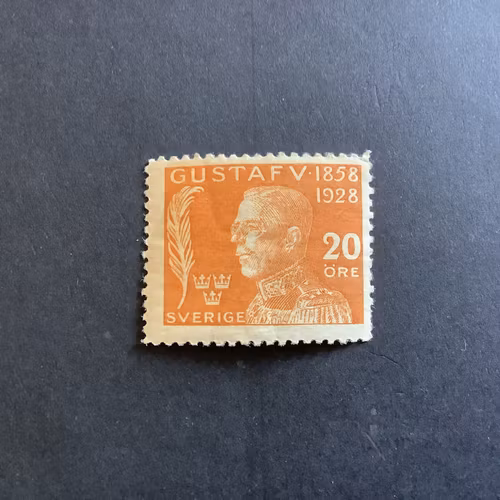 GUSTAF V 70 ÅR facit nr 229 POSTFRISKT MÄRKE