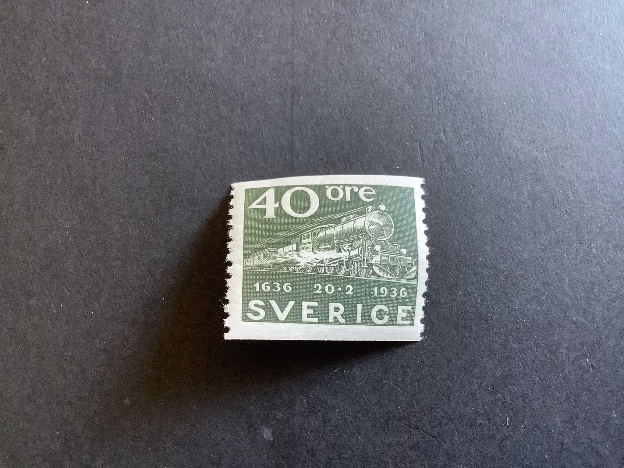 POSTVERKET 300 ÅR facit nr 253 POSTFRISKT MÄRKE