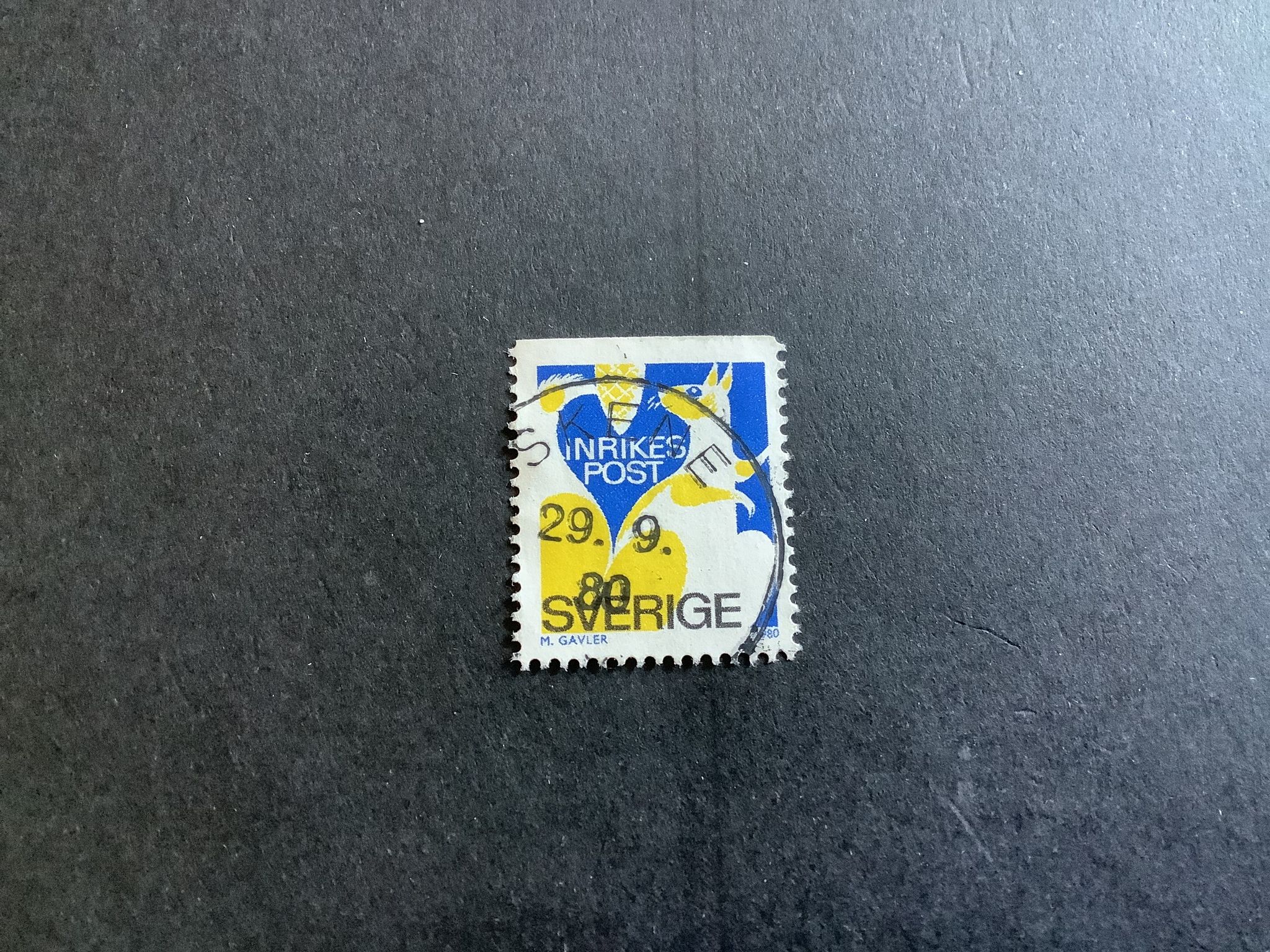 RABATTMÄRKEN II facit nr 1122 LYXST SKENE