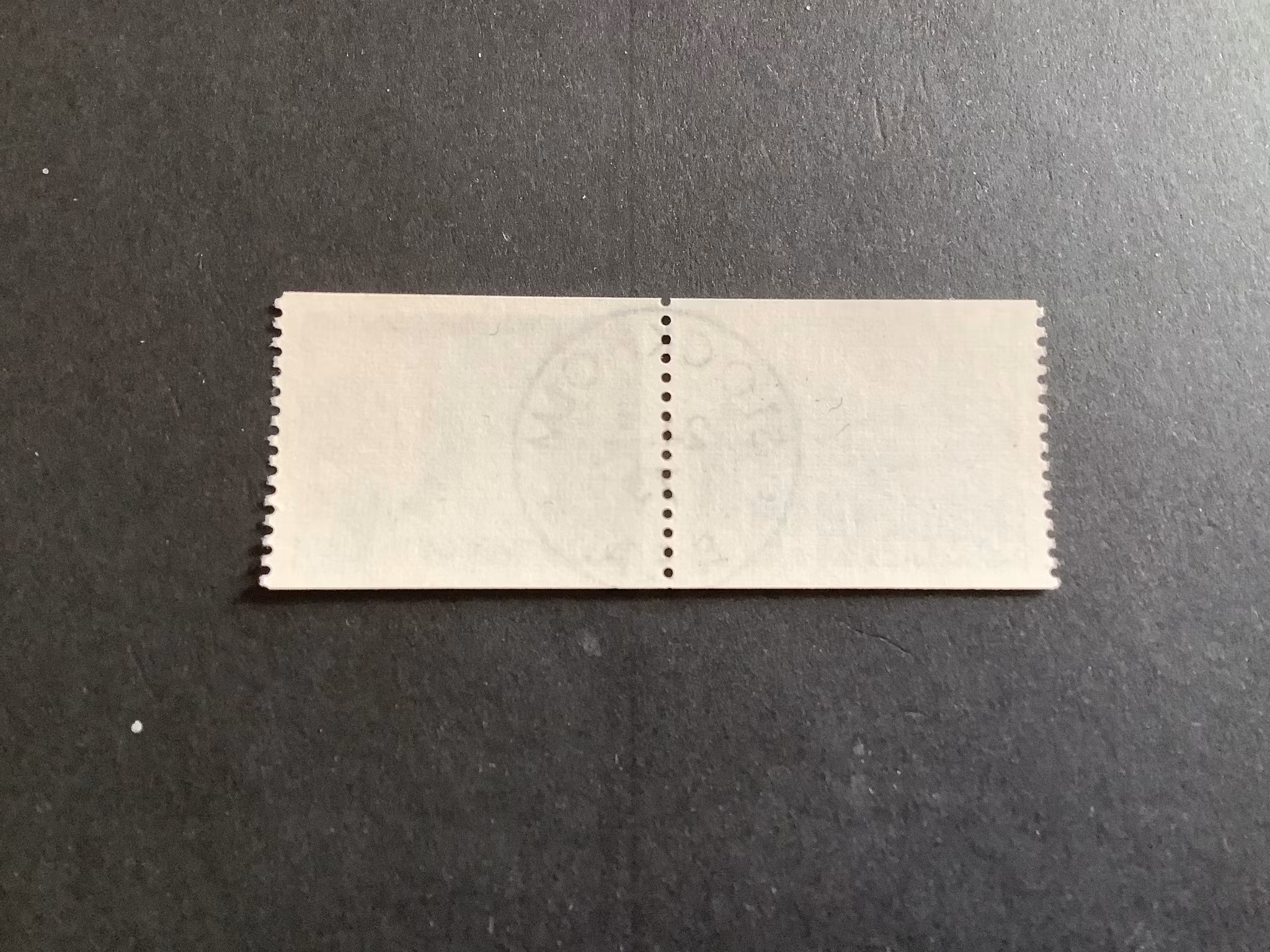 Väderlekstjänsten facit nr 824 SX 1 lyxstämplat par STOCKHOLM