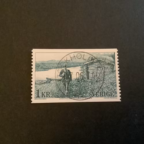 Världspostföreningen facit nr 873 lyxstämplat Stockholm