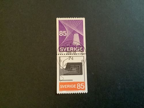 TEKO industrin facit nr 882 SX1 lyxstämplat par Stockholm