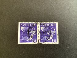 Natt och Dag facit nr 1175 BB lyxstämplat par Varberg 2