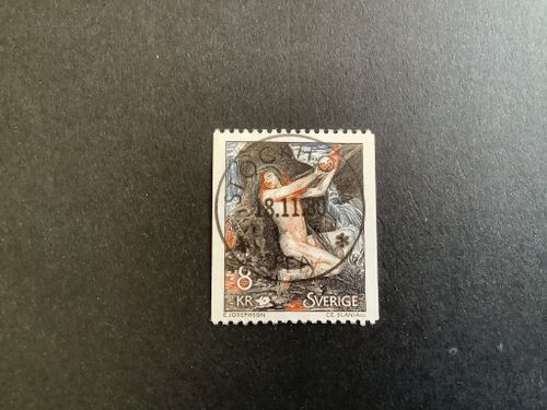 Näcken facit nr 1145 lyxstämplat Stockholm