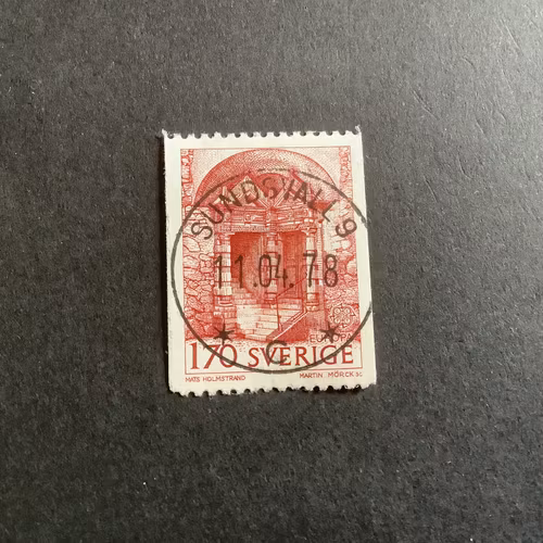 Europa VII facit nr 1032 lyxstämplat Sundsvall 9