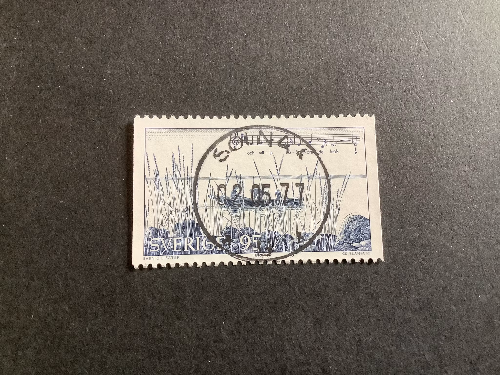 I roslagens famn facit nr 1003 lyxstämplat Solna 4