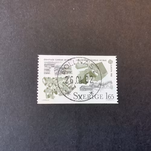 Europa XI facit nr 1204 lyxstämplat Bollnäs 2
