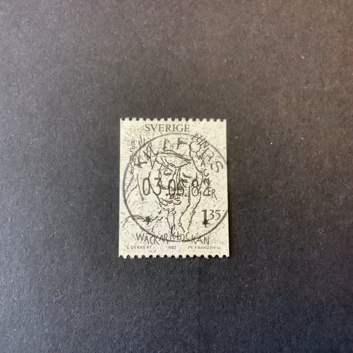 Elin Wägner facit nr 1210 lyxstämplat KILAFORS