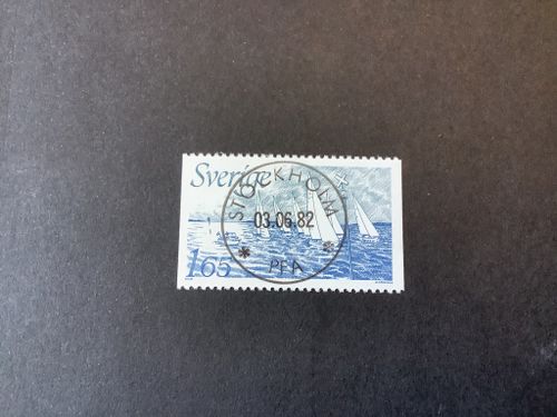 Nya Sjömärken facit nr 1215 lyxstämplat Stockholm