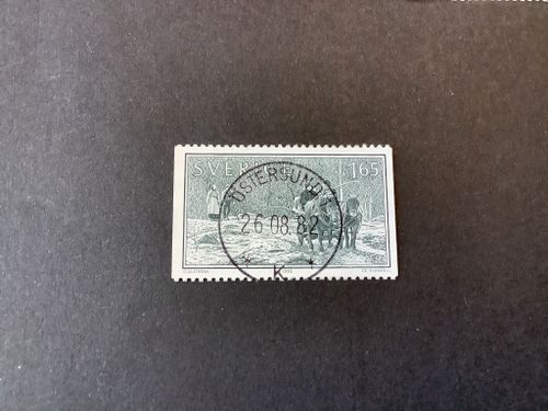Leva tillsammans facit nr 1218 lyxstämplat ÖSTERSUND 1