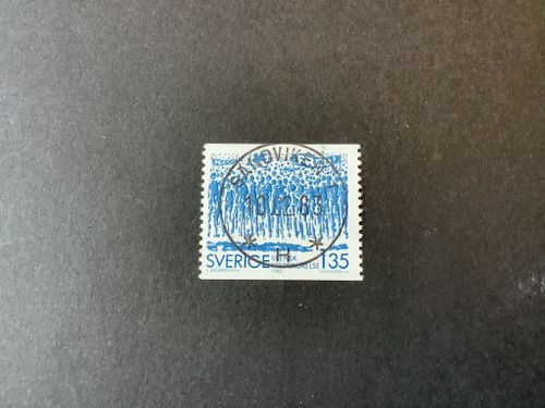 Svensk Fredsrörelse facit nr 1246 lyxstämplat SANDVIKEN 1
