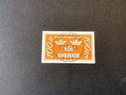 Postsparandet facit nr 1284 lyxstämplat UPPSALA 1