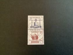 Gamla skyltar facit nr 1362 SX lyxstämplat par VÄLLINGBY