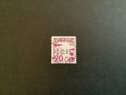 Spel facit nr 1375 lyxstämplat MARKARYD *KASSA 2*