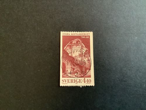 Jubileer facit nr 1510 lyxstämplat SUNDSVALL 1