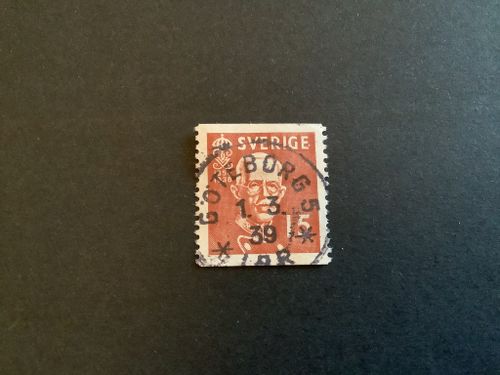 Gustaf V 80 år facit nr 267 A praktst. GÖTEBORG 5