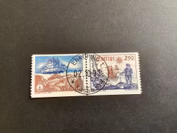 Sjömätning 350 ÅR facit nr 1811 SX2 lyxstämplat par ENKÖPING 1