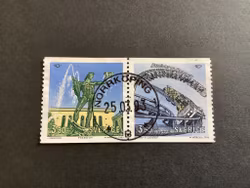 Norden X facit nr 1790 SX2 lyxstämplat par NORRKÖPING 7