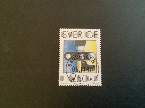 Fotografering facit nr 1649 lyxstämplat BANDHAGEN 2