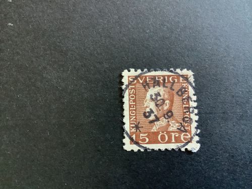 Facit nr 178 C praktstämplat HÄLLBERGA
