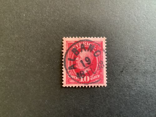 Fnr 54 praktstämplat ALBANO