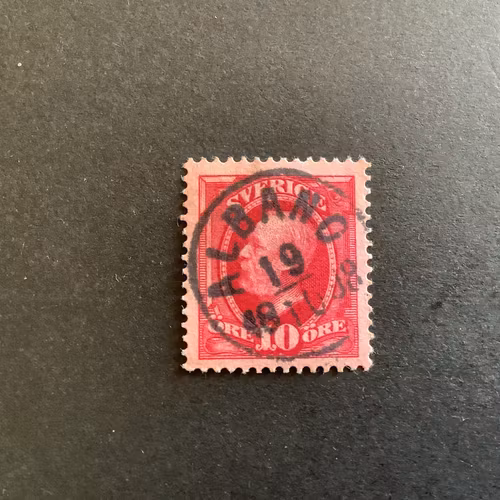 Fnr 54 praktstämplat ALBANO