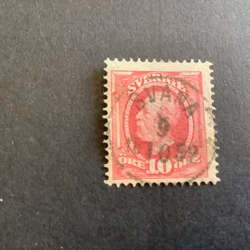 Fnr 54 lyxstämplat SVANÅ