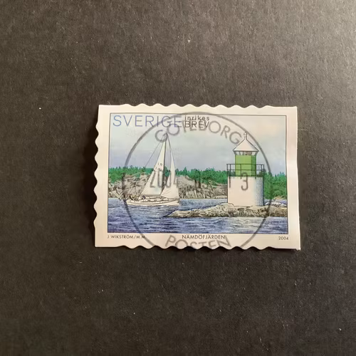 Stockholm Skärgård facit nr 2428 lyxstämplat GÖTEBORG