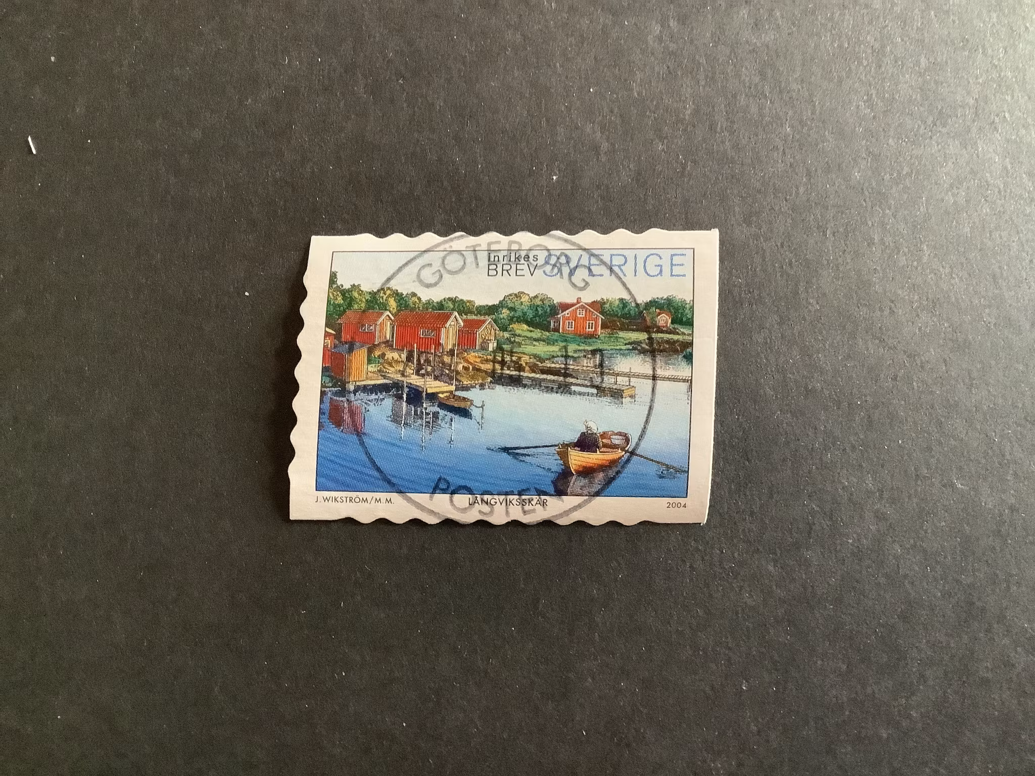 Stockholms skärgård facit nr 2426 lyxstämplat GÖTEBORG