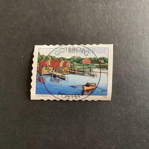 Stockholms skärgård facit nr 2426 lyxstämplat GÖTEBORG